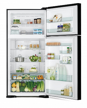 картинка Отдельностоящий холодильник Hitachi R-V660PUC7-1 PWH белый  картинка Отдельностоящий холодильник Hitachi R-V660PUC7-1 PWH белый