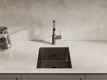 картинка Мойка для кухни Rivelato Rinox 3844 UN PVD black 