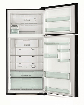 картинка Отдельностоящий холодильник Hitachi R-VG660PUC7-1 GBK черный  картинка Отдельностоящий холодильник Hitachi R-VG660PUC7-1 GBK черный