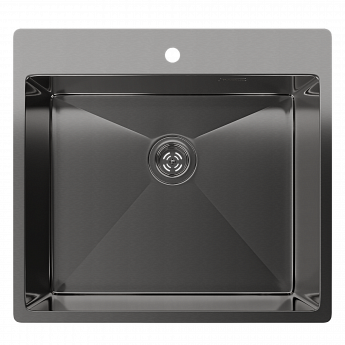 картинка Мойка для кухни Rivelato 5450  PVD black 