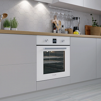 картинка Духовой шкаф Lex EDM 071 WH 