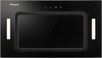 картинка Кухонная вытяжка Weissgauff Intense 600 Touch Black Glass 
