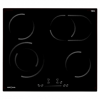 картинка |Discount| Электрическая варочная панель Krona LEGGIERO 60 BL черный 