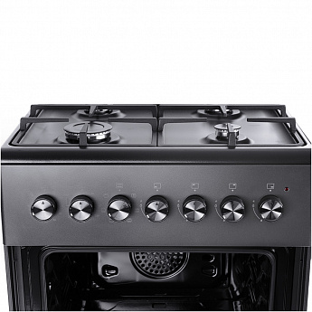 картинка Комбинированная кухонная плита Nordfrost GE 6064 GD  картинка Комбинированная кухонная плита Nordfrost GE 6064 GD