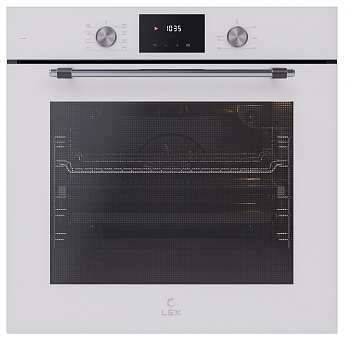 картинка Электрический духовой шкаф Lex EDP 680 WH MAX  картинка Электрический духовой шкаф Lex EDP 680 WH MAX