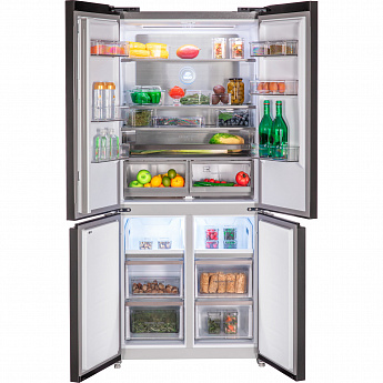 картинка Отдельностоящий холодильник Hiberg RFQ-600DX NFGС INVERTER  картинка Отдельностоящий холодильник Hiberg RFQ-600DX NFGС INVERTER