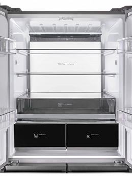 картинка Отдельностоящий холодильник Hiberg RFQ-590G GT inverter 