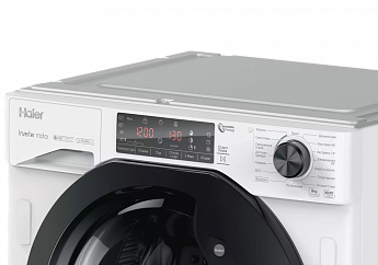 картинка Стиральная машина с паром встраиваемая Haier HWQ90B416FWB 