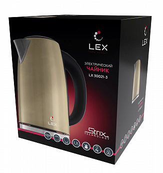 картинка Чайник Lex LX30021-3  картинка Чайник Lex LX30021-3