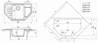 картинка Мойка для кухни Dr. Gans РИО-800 
