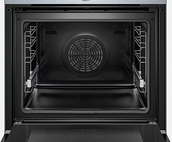 картинка Электрический духовой шкаф Bosch HBG6764S1 нержавеющая сталь 