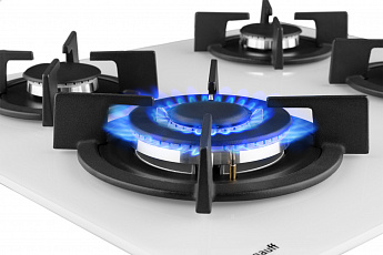 картинка Газовая варочная панель Weissgauff HGG 640 WG Nano Glass 