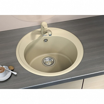 картинка |Discount| Кухонная мойка Florentina ЛОТОС-510 капучино   картинка |Discount| Кухонная мойка Florentina ЛОТОС-510 капучино