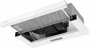 картинка Кухонная вытяжка Weissgauff TEL 600 White Glass 