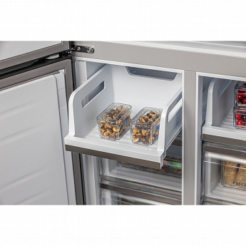 картинка Отдельностоящий холодильник Hiberg RFQ-600DX NFGС INVERTER  картинка Отдельностоящий холодильник Hiberg RFQ-600DX NFGС INVERTER