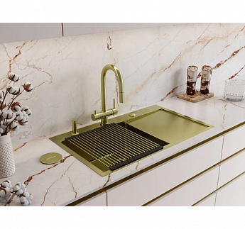 картинка Дозатор для мыла Omoikiri OM-02 под металл 