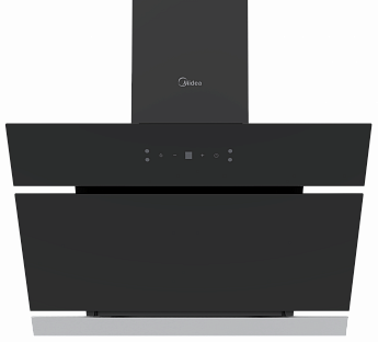 картинка Кухонная вытяжка наклонная Midea MH60AN364GB черная 
