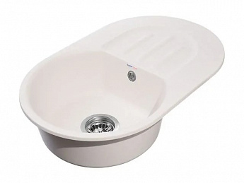 картинка Мойка для кухни Granfest-Smart SM685L белый 