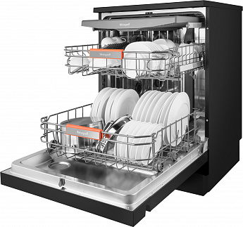 картинка Посудомоечная машина отдельностоящая Weissgauff DW 6038 B Inverter 