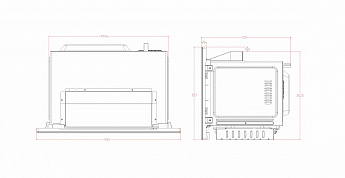 картинка Микроволновая печь встраиваемая Korting KMI 928 GN чёрная 