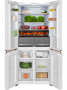 картинка Полувстраиваемый холодильник Hiberg  i-RFQ 630G WS 