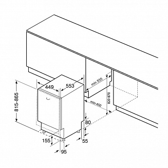 картинка Посудомоечная машина Krona KASKATA 45 BI V2 