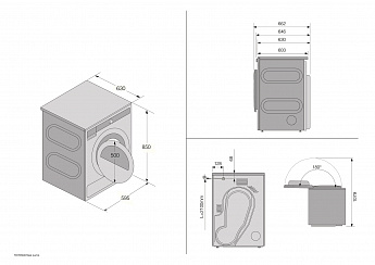 картинка Комплект Asko Style 23 (W5096RT + T509HRT + HI150T) 