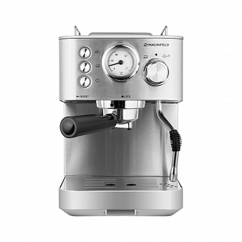 картинка Кофемашина Maunfeld MF-721S PRO нержавеющая сталь  картинка Кофемашина Maunfeld MF-721S PRO нержавеющая сталь