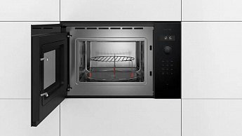 картинка Микроволновая печь встраиваемая Bosch BEL454MB1F  картинка Микроволновая печь встраиваемая Bosch BEL454MB1F