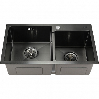 картинка Мойка для кухни Melana S7240HB PROFLINE графит  картинка Мойка для кухни Melana S7240HB PROFLINE графит