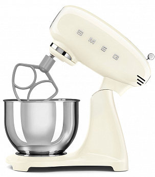 картинка Миксер планетарный Smeg SMF05CREU кремовый 