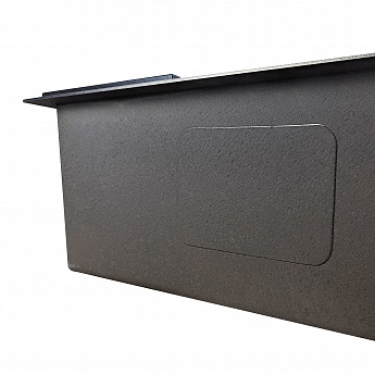 картинка Комплект мойка и смеситель Gerda 6045 G+SM.Black 
