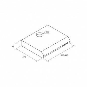 картинка Кухонная вытяжка Jetair LIGHT IX/F/60  картинка Кухонная вытяжка Jetair LIGHT IX/F/60