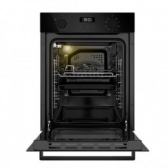 картинка Электрический духовой шкаф Maunfeld EOEM519PB2 черный 