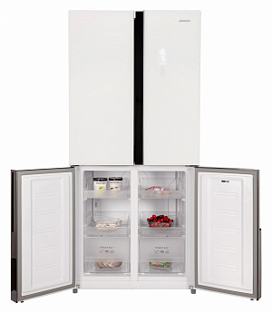 картинка Отдельностоящий холодильник Nordfrost RFQ 510 NFGW INVERTER  картинка Отдельностоящий холодильник Nordfrost RFQ 510 NFGW INVERTER