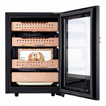 картинка Холодильник для хранения сигар Meyvel MC-50BK (PRO)  картинка Холодильник для хранения сигар Meyvel MC-50BK (PRO)