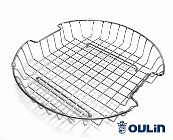 картинка Oulin корзина для посуды(фруктов) Ol-113L хром  картинка Oulin корзина для посуды(фруктов) Ol-113L хром