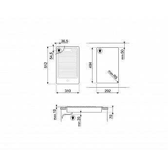 картинка Гриль электрический Smeg PGF30B  картинка Гриль электрический Smeg PGF30B