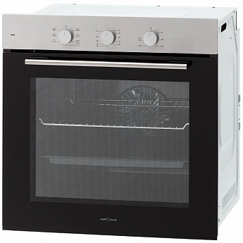 картинка Электрический духовой шкаф Krona ELEMENT PLUS 60 IX нержавеющая сталь 