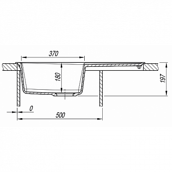 картинка Мойка Florentina КОНСУЛ-760 