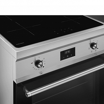 картинка Электрическая кухонная плита Smeg C6IMXT2  картинка Электрическая кухонная плита Smeg C6IMXT2