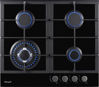 картинка Газовая варочная панель Weissgauff HGG 641 BGh 