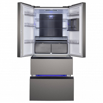 картинка Отдельностоящий холодильник Korting KNFF 82535 X 