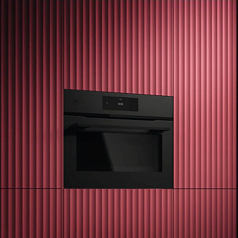 картинка Микроволновая печь встраиваемая Aeg NKM7N721T черный матовый 