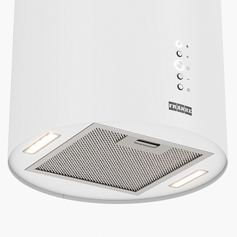 картинка Кухонная вытяжка островная Franke REEF WH 35 белая 