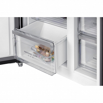 картинка Отдельностоящий холодильник Hiberg RFQ-600DX NFGW INVERTER  картинка Отдельностоящий холодильник Hiberg RFQ-600DX NFGW INVERTER