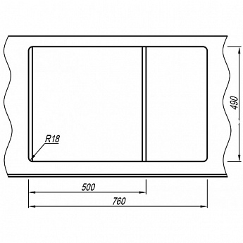 картинка Мойка для кухни Florentina Липси-780 