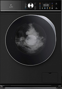 картинка Стиральная машина с паром Lex LWM06010BLTHID SLIM 