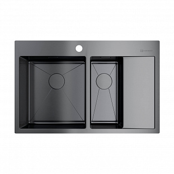 картинка Мойка для кухни Omoikiri Akisame-78-2-GM-L 