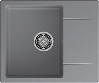 картинка Мойка для кухни Granfest GF-URBAN 258L темно-серый 